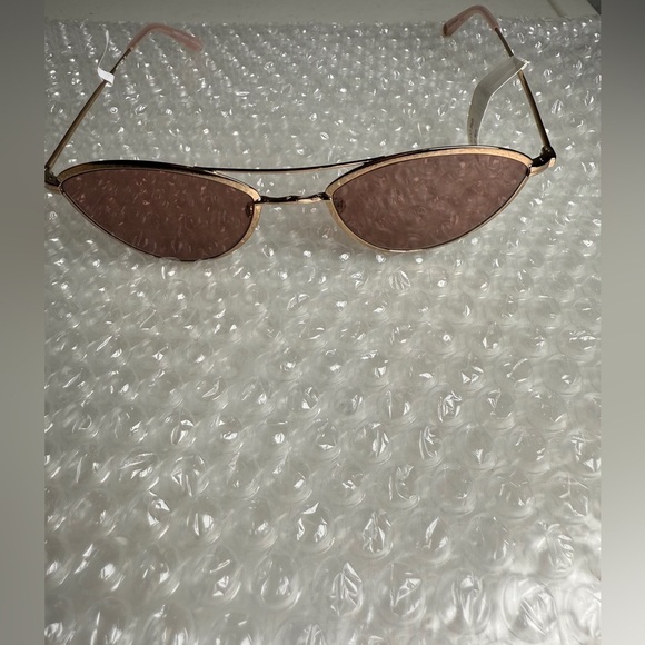 New Garrett Leight Breeze Sunglasses Wire Frame Pink Tint Electric Sun Designer main image 3